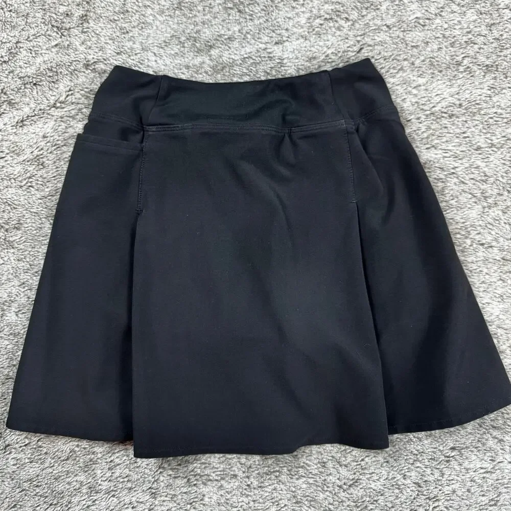 Athleta Girl Pleated Uniform Skort XS/6 Black